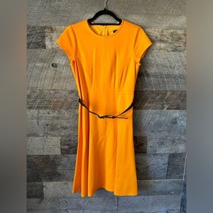 Nanette Lepore orange dress